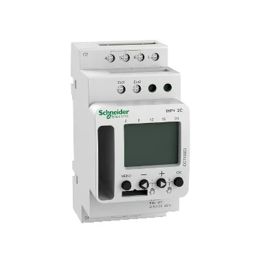 SCHNEIDER CCT15553 ACTI9 IHP+ 2C SMARTw (24/7) programozható időkapcsoló