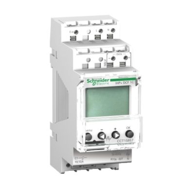 SCHNEIDER CCT15857 ACTI9 IHP DCF 1c programozható időkapcsoló, 1 bemenettel