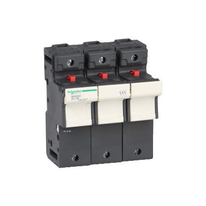 SCHNEIDER DF223C Biztosíték tartó 3P 125A biztosítékhoz