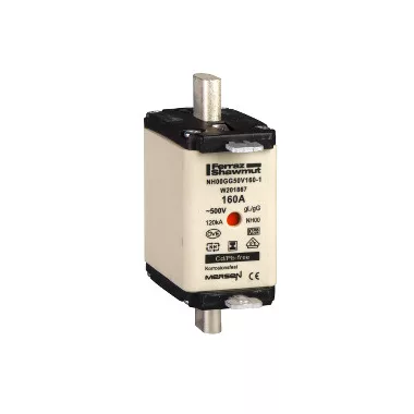SCHNEIDER DF2FGN125 Késes olvadóbiztosító betét 125A GG SCHNEIDER DF2FGN125 Késes olvadóbiztosító betét 125A GG