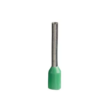 SCHNEIDER DZ5CE003 Érvéghüvely 0,34 mm2 NFC 10x100db bliszteres kiszerelésben zöld L=13mm