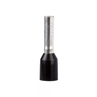 SCHNEIDER DZ5CE015 Érvéghüvely 1,5 mm2 NFC 10x100db bliszteres kiszerelésben fekete L=13,5mm