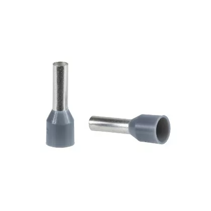SCHNEIDER DZ5CE025 Érvéghüvely 2,5 mm2 NFC 10x100db bliszteres kiszerelésben szürke L=14,5mm