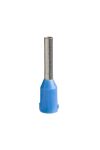 SCHNEIDER DZ5CE025D Érvéghüvely 2,5 mm2 DIN 10x100db bliszteres kiszerelésben kék L=14,5mm