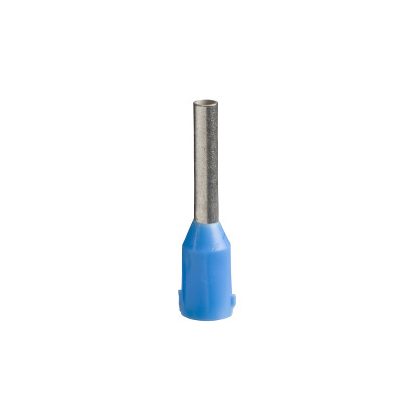   SCHNEIDER DZ5CE025D Érvéghüvely 2,5 mm2 DIN 10x100db bliszteres kiszerelésben kék L=14,5mm