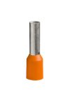 SCHNEIDER DZ5CE042 Érvéghüvely 4 mm2 NFC 10x100db bliszteres kiszerelésben narancs L=17,3mm