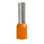   SCHNEIDER DZ5CE042 Érvéghüvely 4 mm2 NFC 10x100db bliszteres kiszerelésben narancs L=17,3mm