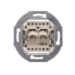   SCHNEIDER EEEP21501100060 CLASSIC 2xRJ12 ISDN aljzat, Y bekötéssel (Pid-8/8(8) kb2)