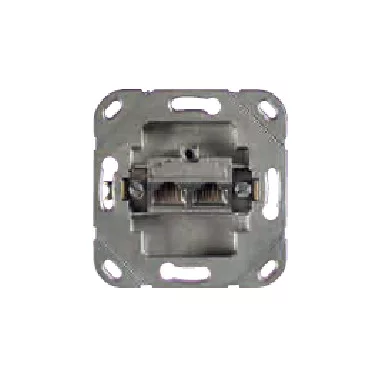 SCHNEIDER EEEP21502800060 CLASSIC 2xRJ45 Cat5e UTP aljzat (Pid-C5U 8/8 kb2)