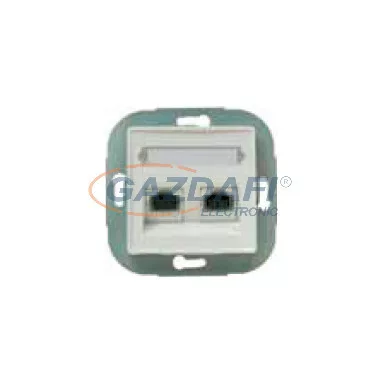 SCHNEIDER EEEP21509402050 Grado Pid15-L2C5eU 8/8 kb KR kettős adatátviteli csatlakozóaljzat 125 UTP C5eU Lexcom (krém) SCHNEIDER EEEP21509402050 Grado Pid15-L2C5eU 8/8 kb KR kettős adatátviteli csatlakozóaljzat 125 UTP C5eU Lexcom (krém)