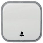   SCHNEIDER EEEP22142101100 CLASSIC Egypólusú nyomó, csengőjellel, fehér - IP44 (Pdk2-N101 IP44 kbC FH)