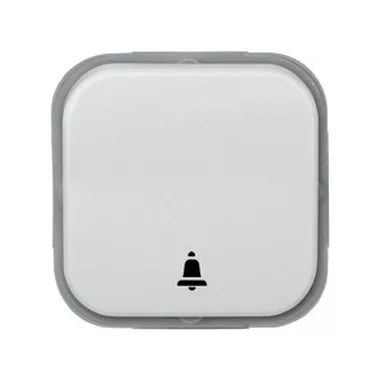 SCHNEIDER EEEP22142101100 CLASSIC Egypólusú nyomó, csengőjellel, fehér - IP44 (Pdk2-N101 IP44 kbC FH)