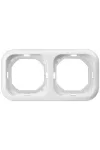 SCHNEIDER EEEP22146002050 CLASSIC Kettes keret, krém - IP44 (Pk-2 IP44 KR)
