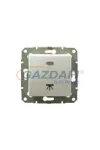 SCHNEIDER EEEP22151602030 Grado Pdk15-N101 jkbL KR egypólusú nyomóbetét lámpajellel, jelzőlámpával (krém) SCHNEIDER EEEP22151602030 Grado Pdk15-N101 jkbL KR egypólusú nyomóbetét lámpajellel, jelzőlámpával (krém)