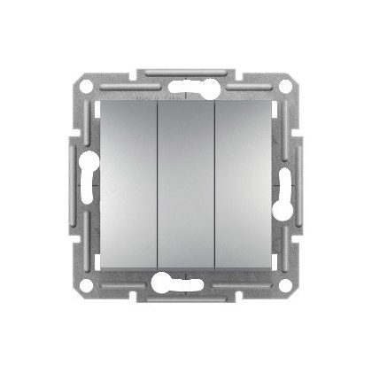 SCHNEIDER EPH2100161 ASFORA Hármas kapcsoló, alumínium