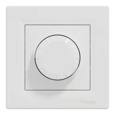 SCHNEIDER EPH6800121 ASFORA LED fényerőszabályzó, univerzális, 370W, kerettel, fehér