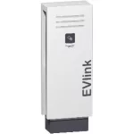   SCHNEIDER EVF2S22P02R EVLink Álló elektromos autótöltő állomás, álló kivitel, 1x T2 - 22kW, RFID kártya leolvasó, 380-415V, 32A, 3F, 1 aljzat