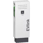   SCHNEIDER EVF2S22P22R EVLink Álló elektromos autótöltő állomás, álló kivitel, 2x T2 - 22kW, RFID kártya leolvasó, 380-415V, 32A, 3F, 2 aljzat