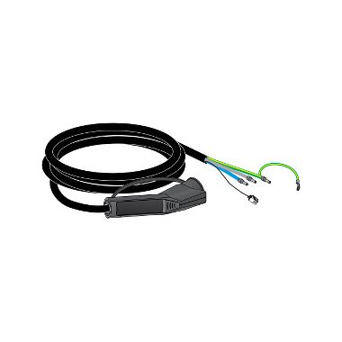 SCHNEIDER EVP2CNS321A4 EVlink Wallbox replacement built-in cable T1 32A 1 phase 4m 220 ... 240 V AC / DC 50 Hz