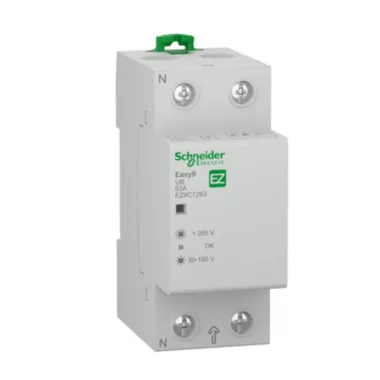 SCHNEIDER EZ9C1263 EASY9 PRO Feszültségfigyelő relé, 1P-N, 63A