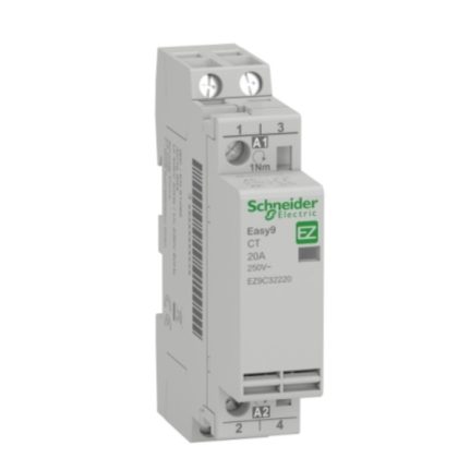 SCHNEIDER EZ9C32220 EASY9 PRO Kontaktor, 2P, 2NO, 20A