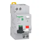   SCHNEIDER EZ9D55606 EASY9 PRO Áramvédős kismegszakító, A osztály, 1P-N, C, 6A, 30mA