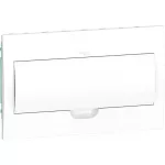   SCHNEIDER EZ9E118P2F EASY9 Kiselosztó, 18 modul, PE+N sínnel, teli ajtóval, süllyesztett