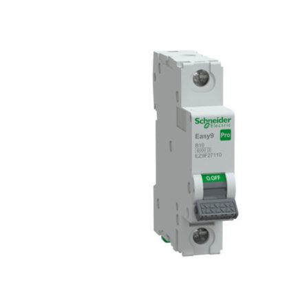 SCHNEIDER EZ9F27110 EASY9 PRO Kismegszakító, 1P, B, 10A