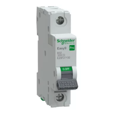 SCHNEIDER EZ9F27132 EASY9 PRO Kismegszakító, 1P, B, 32A