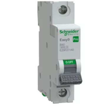 SCHNEIDER EZ9F27140 EASY9 PRO Kismegszakító, 1P, B, 40A