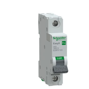 SCHNEIDER EZ9F57163 EASY9 PRO Kismegszakító, 1P, C, 63A