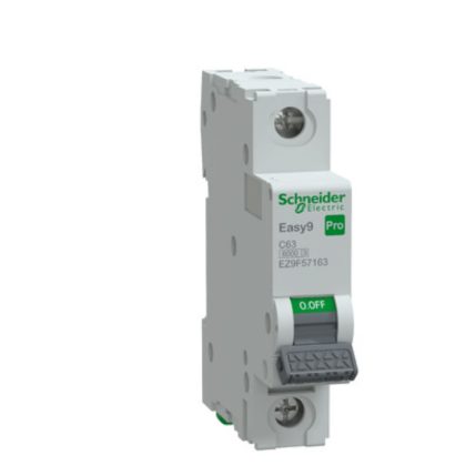 SCHNEIDER EZ9F57163 EASY9 PRO Kismegszakító, 1P, C, 63A