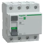  SCHNEIDER EZ9R49463 EASY9 PRO Áram-védőkapcsoló, A osztály, 4P, 63A, 30mA (R9R01463 követő típusa)