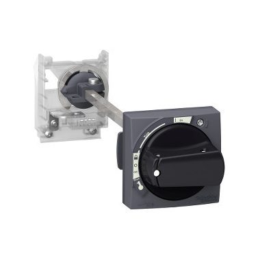 SCHNEIDER GV2APN01 Forgatókar csomag IP54 fekete GV2P-hez