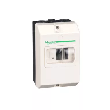 SCHNEIDER GV2MC02 Motorvédő kapcsolóhoz IP55 műanyag tokozat