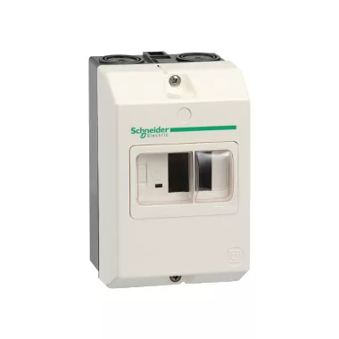 SCHNEIDER GV2MC03 Motorvédő kapcsolóhoz IP55 műanyag tokozat<+5C