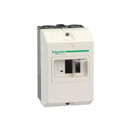 SCHNEIDER GV2MC03 Motorvédő kapcsolóhoz IP55 műanyag tokozat<+5C