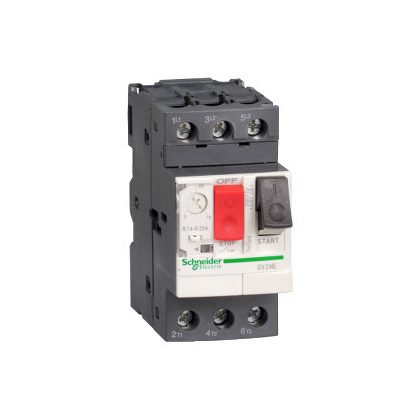   SCHNEIDER GV2ME03AP TeSys GV2 motorvédő kapcsoló 0,25…0,4A, csavaros csatlakozás AP