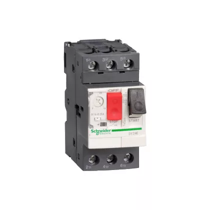 SCHNEIDER GV2ME05AP TeSys GV2 motorvédő kapcsoló 0,63…1A, csavaros csatlakozás AP