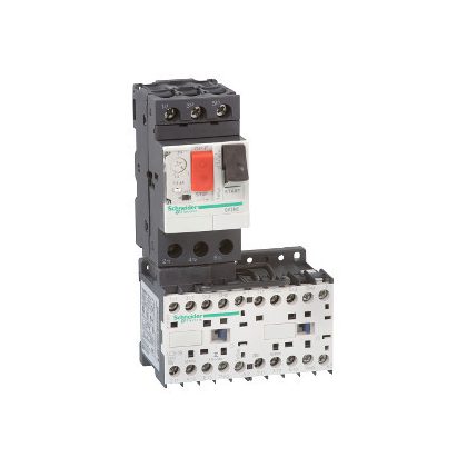   SCHNEIDER GV2ME06K2BW3 Komplett irányváltó motorindító 1,6A 24VDC