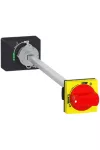SCHNEIDER GV4APN04 Hosszabbított rotációs hajtás IP65 piros/sárga GV4