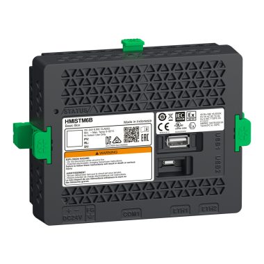 SCHNEIDER HMISTM6B HMISTM6 mod. terminál hátlap,1COM, 2Eth, USB, 24VDC