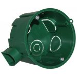   SCHNEIDER IMT35100 BIP Süllyesztődoboz, téglafalhoz, 65x45 mm, IP30, zöld