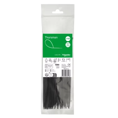 SCHNEIDER IMT46410 Cable tie 200x2.5mm Black 100pc