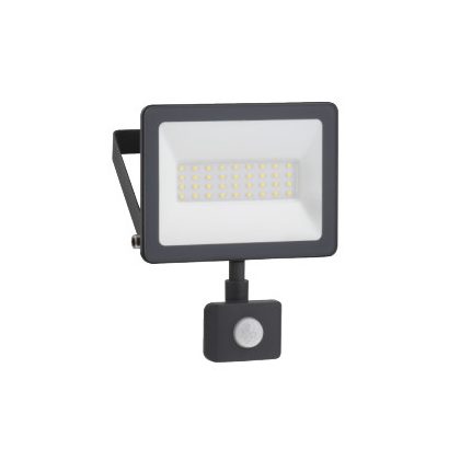   SCHNEIDER IMT47217 MUREVA LED reflektor, 20W, 2000lm, 6500K, IP44, mozgásérzékelővel, 230V, A++ -> A