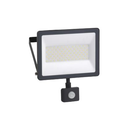   SCHNEIDER IMT47221 MUREVA LED reflektor, 50W, 5000lm, 6500K, IP44, mozgásérzékelővel, 230V, A++ -> A