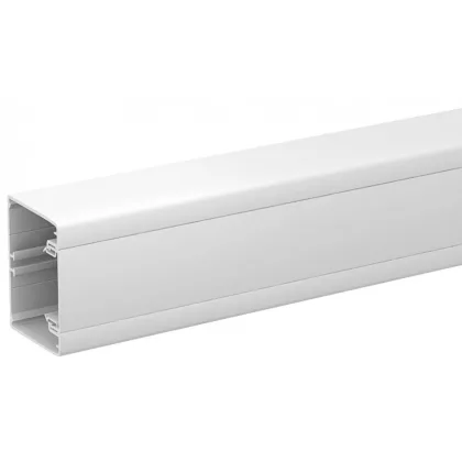 SCHNEIDER ISM10100P OPTILINE 45 kábelcsatorna fedéllel 75x55 mm, műanyag, polárfehér