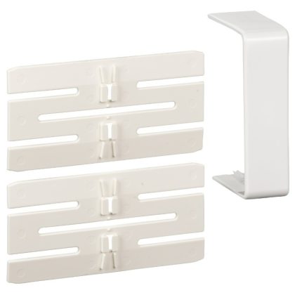   SCHNEIDER ISM10106P OPTILINE 45 Takaróelem +2 toldó 75x55 mm, műanyag, polárfehér