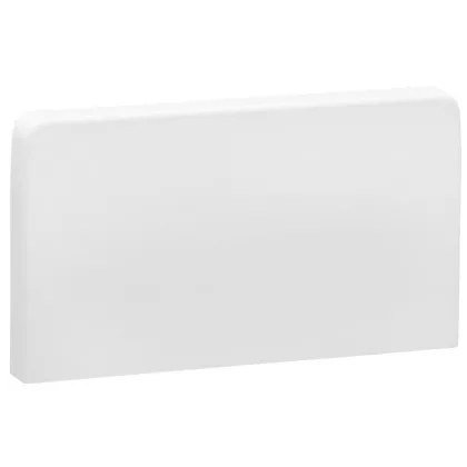 SCHNEIDER ISM10204P OPTILINE végzáró 95x55 mm, műanyag, polárfehér