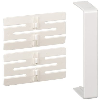   SCHNEIDER ISM10306P OPTILINE 45 Takaróelem+2 toldó 140x55 mm, műanyag, polárfehér